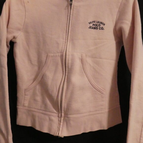 POLO JEANS CO. RALPH LAUREN | medium | Classic Pink Full-Zip Hoodie 🟥🍁🟥 - Picture 9 of 16